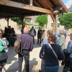 Visite de l'école d'Azé