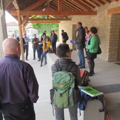 Visite de l'école d'Azé